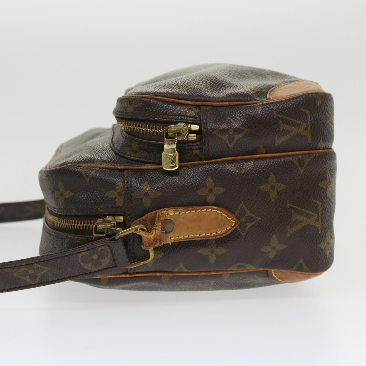 LOUIS VUITTON Monogram Nile Shoulder Bag M45244 LV Auth rd3900