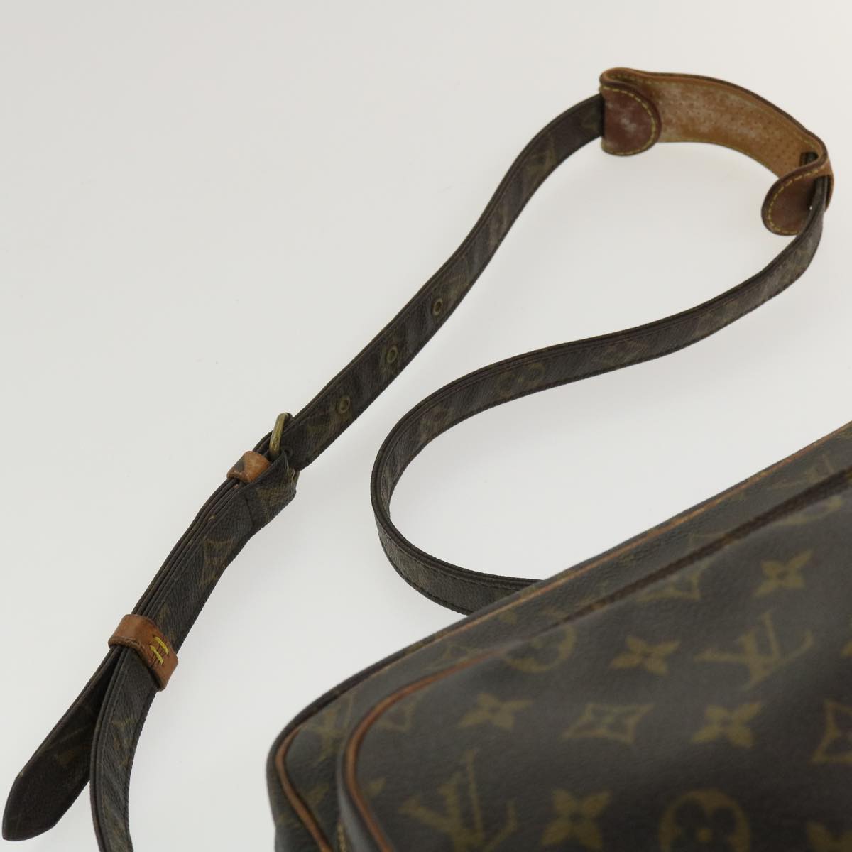 LOUIS VUITTON Monogram Nile Shoulder Bag M45244 LV Auth rd3900