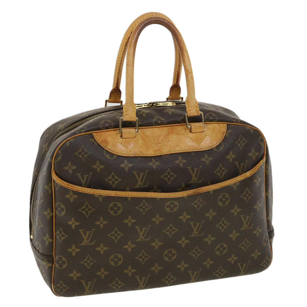 LOUIS VUITTON Monogram Deauville Hand Bag M47270 LV Auth rd3906