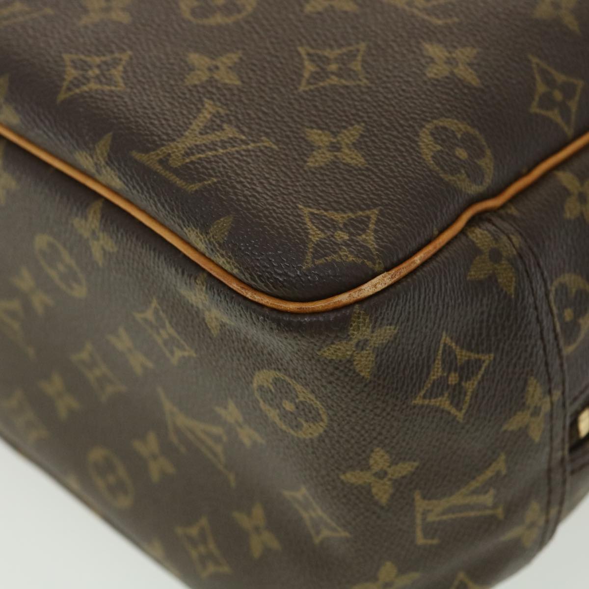 LOUIS VUITTON Monogram Deauville Hand Bag M47270 LV Auth rd3906