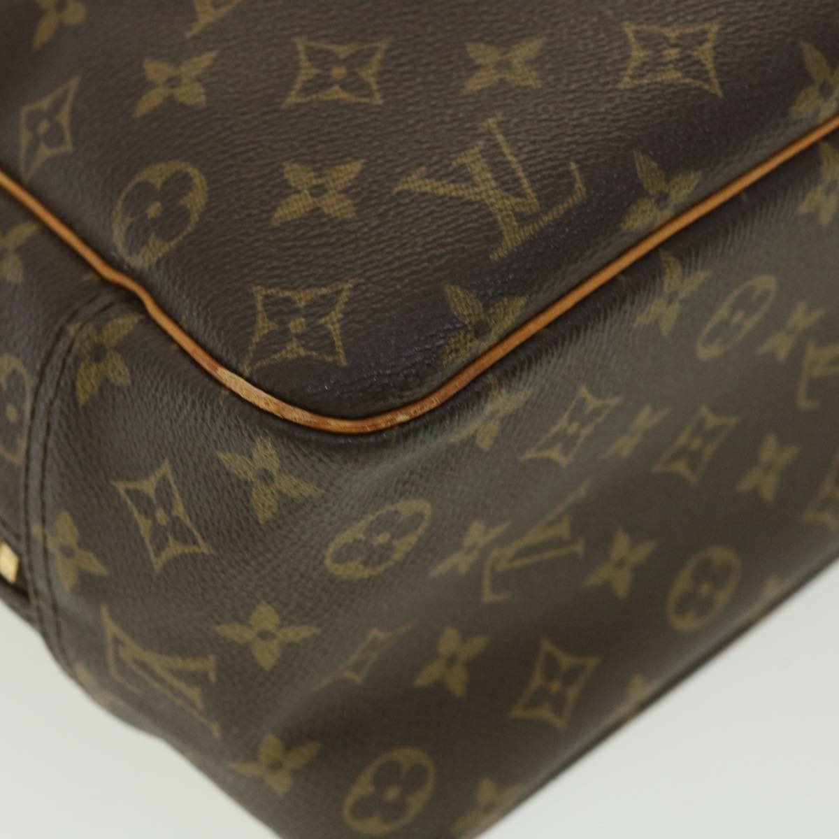 LOUIS VUITTON Monogram Deauville Hand Bag M47270 LV Auth rd3906