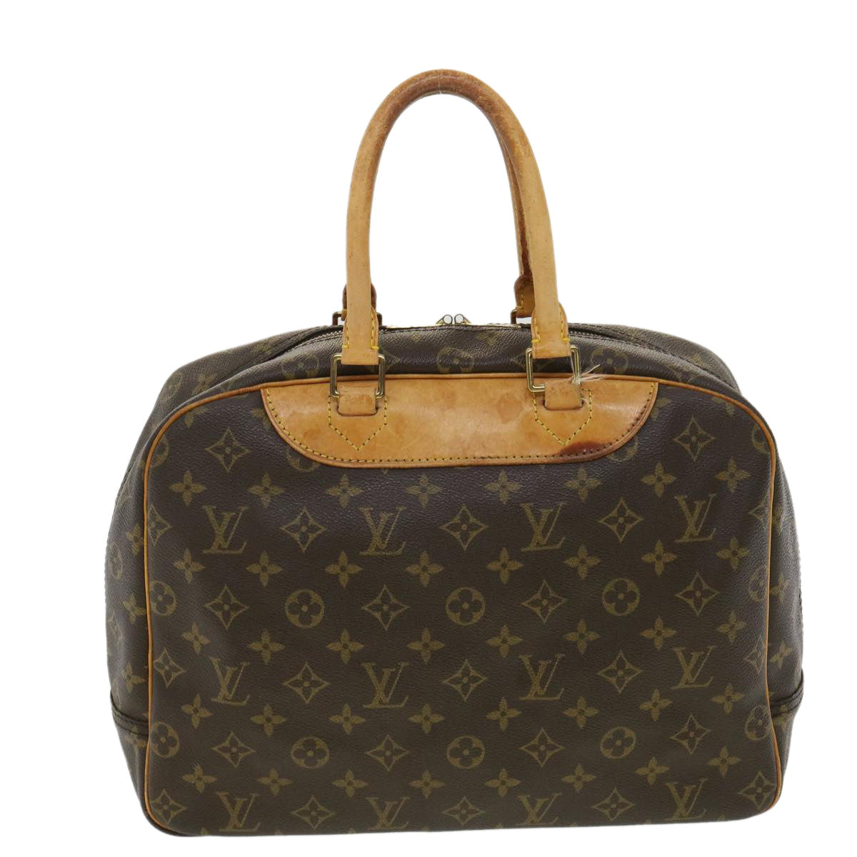 LOUIS VUITTON Monogram Deauville Hand Bag M47270 LV Auth rd3906 - 0