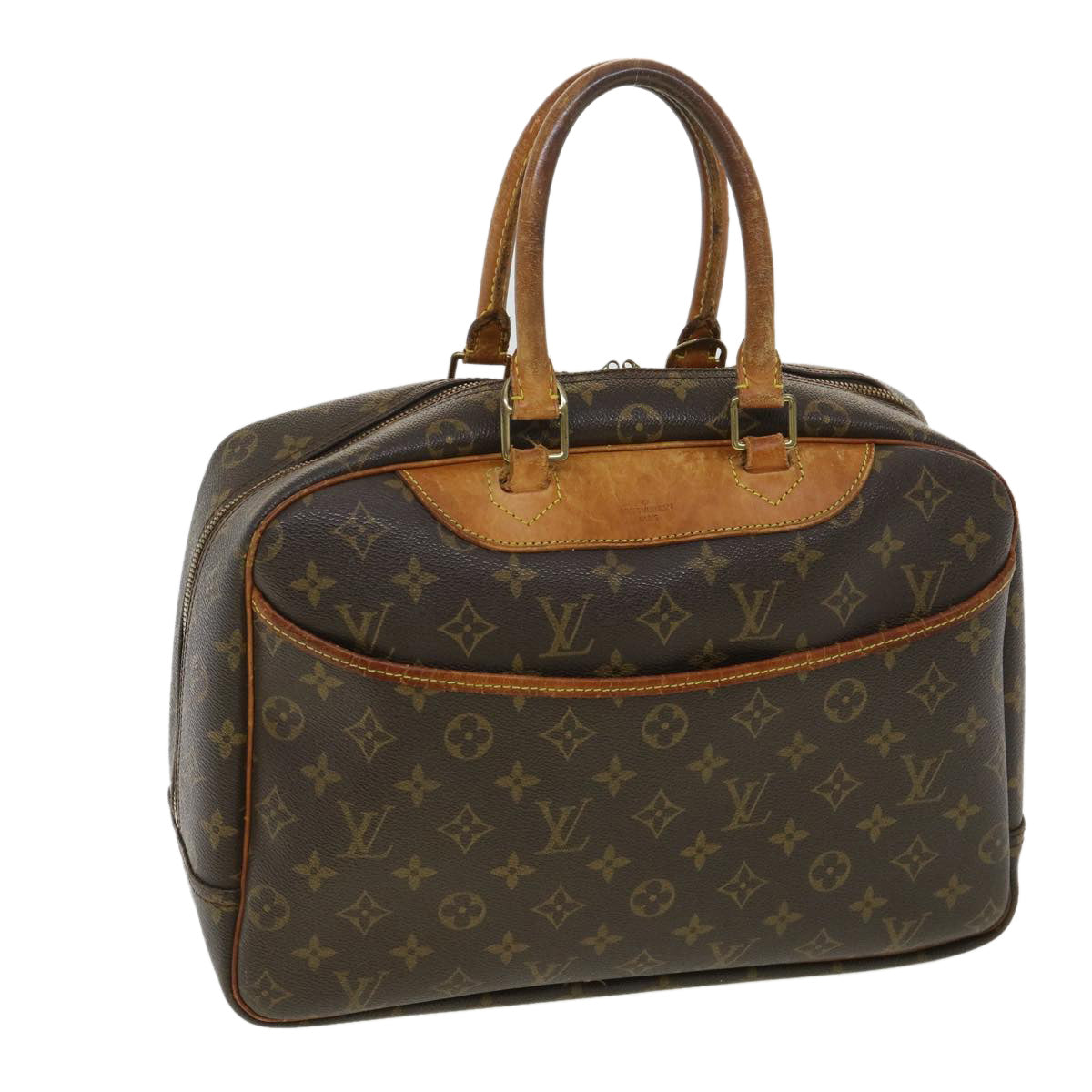 LOUIS VUITTON Monogram Deauville Hand Bag M47270 LV Auth rd3908