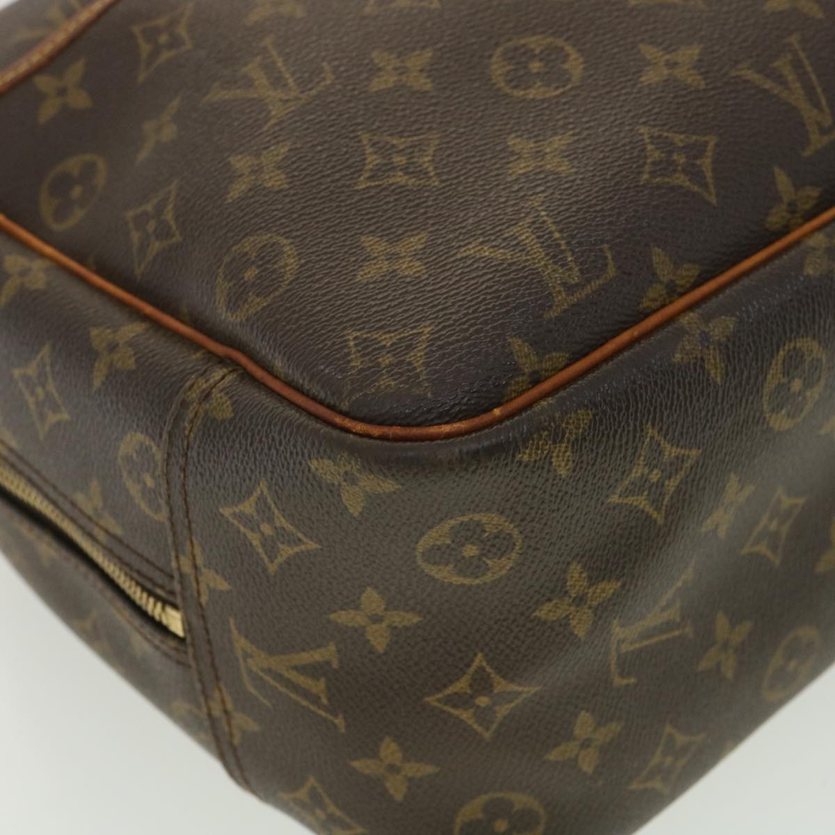 LOUIS VUITTON Monogram Deauville Hand Bag M47270 LV Auth rd3908