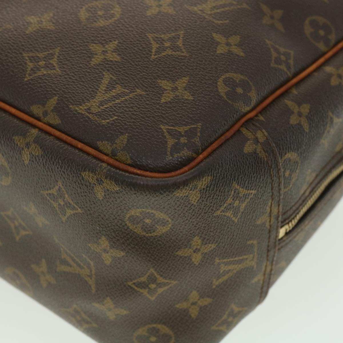 LOUIS VUITTON Monogram Deauville Hand Bag M47270 LV Auth rd3908