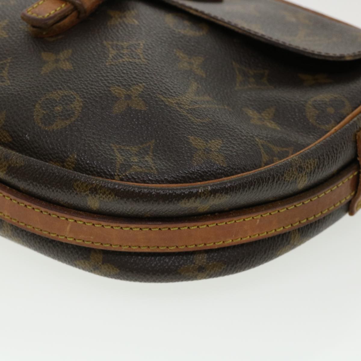 LOUIS VUITTON Monogram Jeune Fille MM Shoulder Bag M51226 LV Auth rd3934