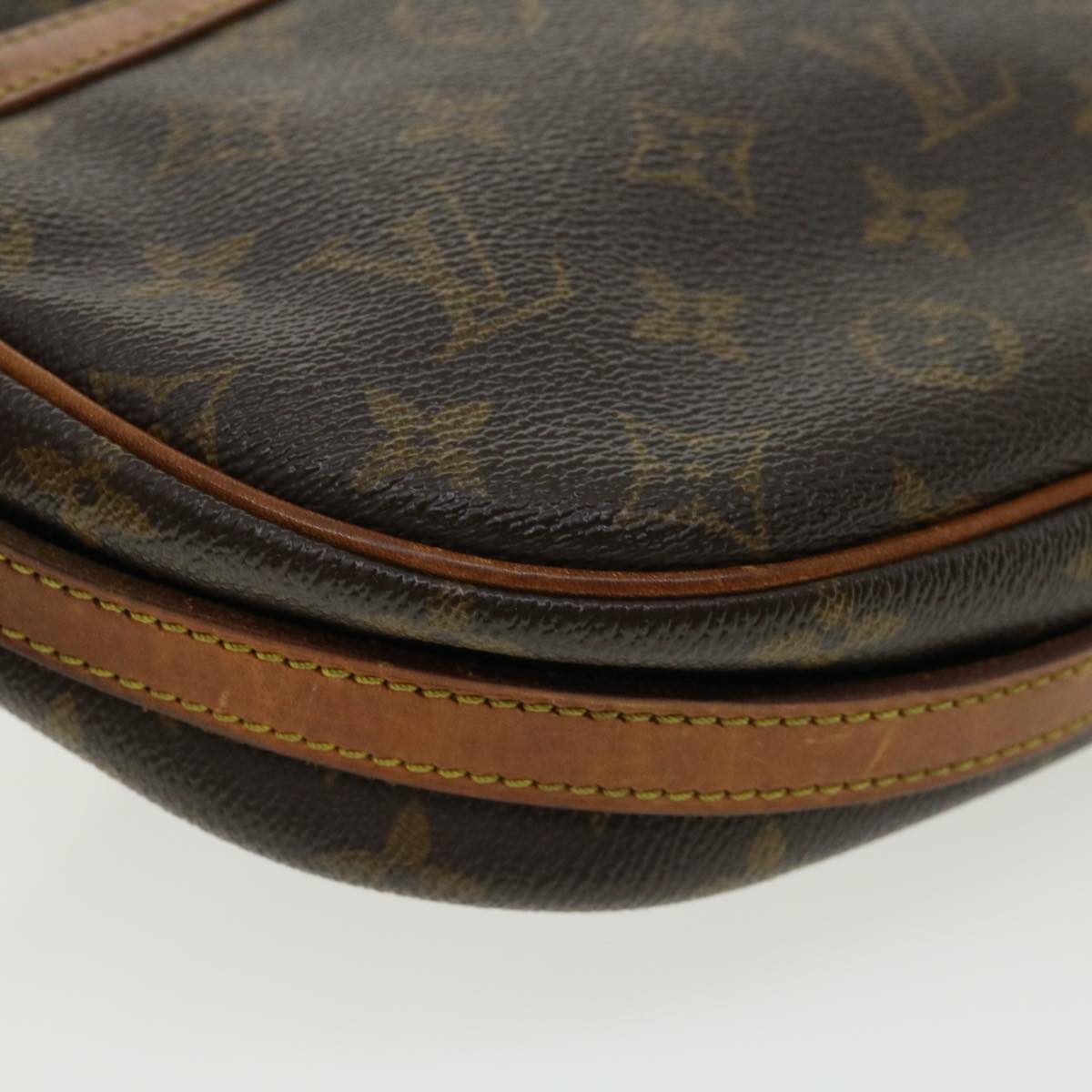 LOUIS VUITTON Monogram Jeune Fille MM Shoulder Bag M51226 LV Auth rd3934