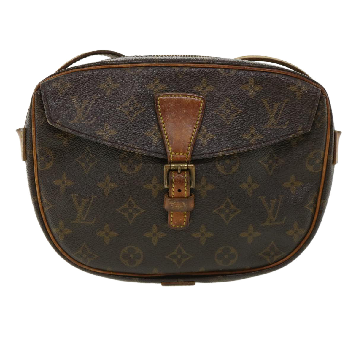 LOUIS VUITTON Monogram Jeune Fille MM Shoulder Bag M51226 LV Auth rd3934