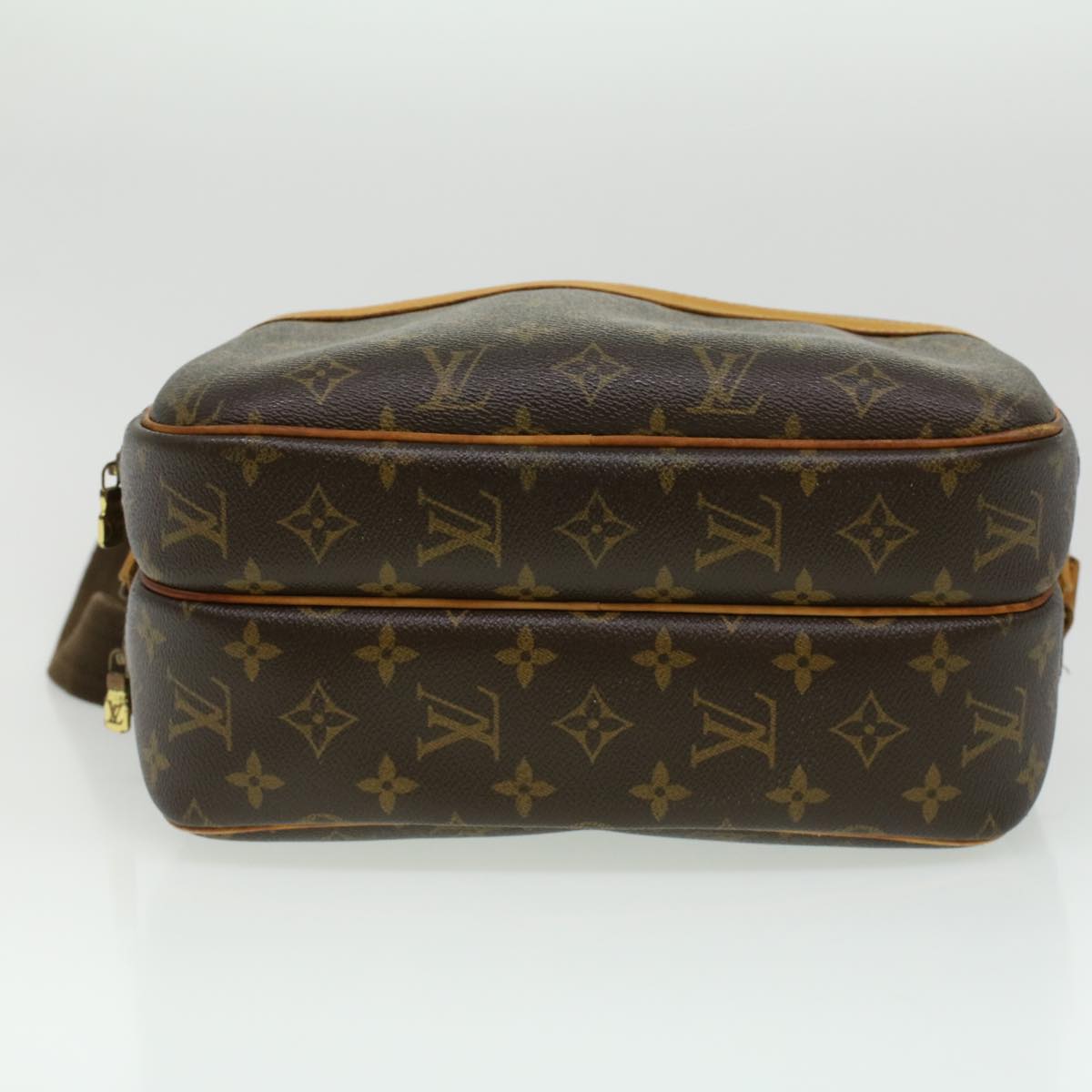 LOUIS VUITTON Monogram Reporter PM Shoulder Bag M45254 LV Auth rd3939