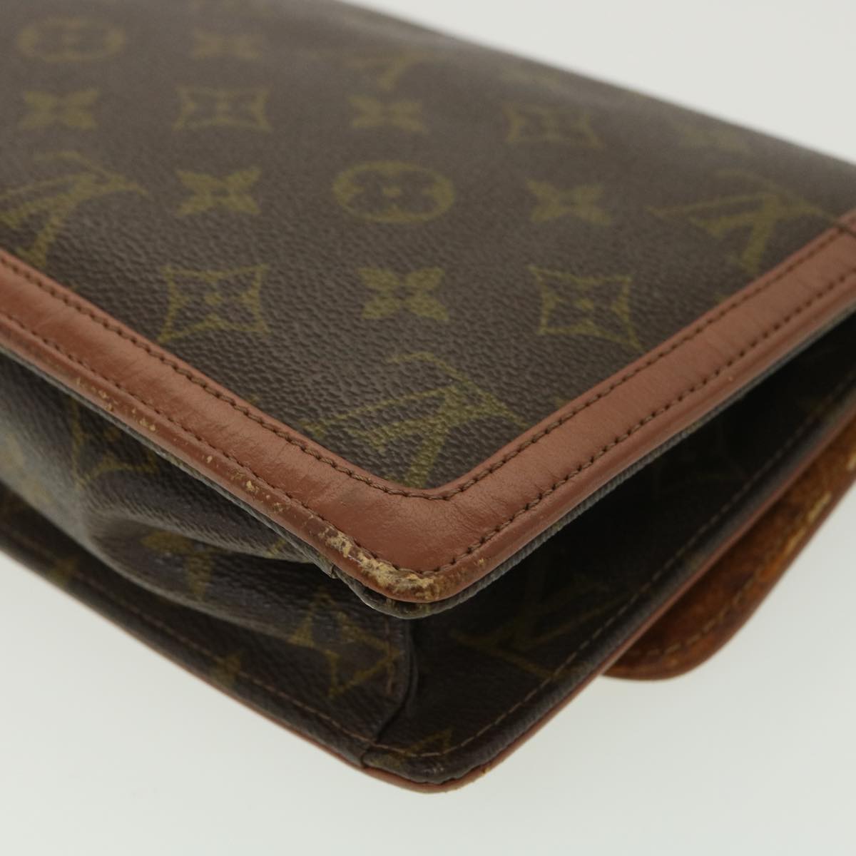 LOUIS VUITTON Monogram Pochette Dam GM Clutch Bag M51810 LV Auth rd3944