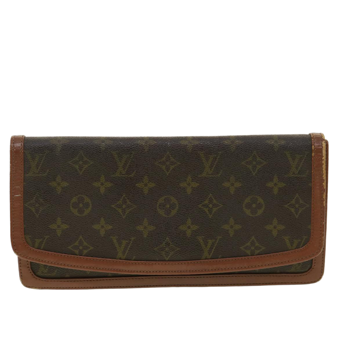 LOUIS VUITTON Monogram Pochette Dam GM Clutch Bag M51810 LV Auth rd3944