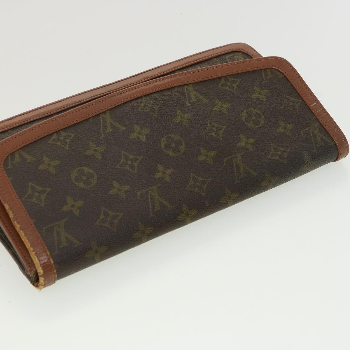 LOUIS VUITTON Monogram Pochette Dam GM Clutch Bag M51810 LV Auth rd3944