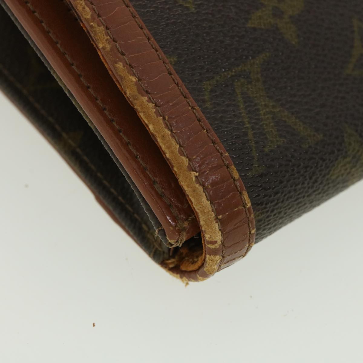 LOUIS VUITTON Monogram Pochette Dam GM Clutch Bag M51810 LV Auth rd3944