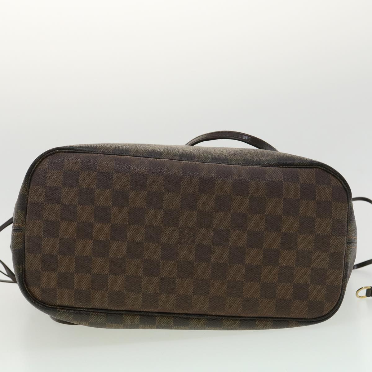 LOUIS VUITTON Damier Ebene Neverfull MM Tote Bag N51105 LV Auth rd3949