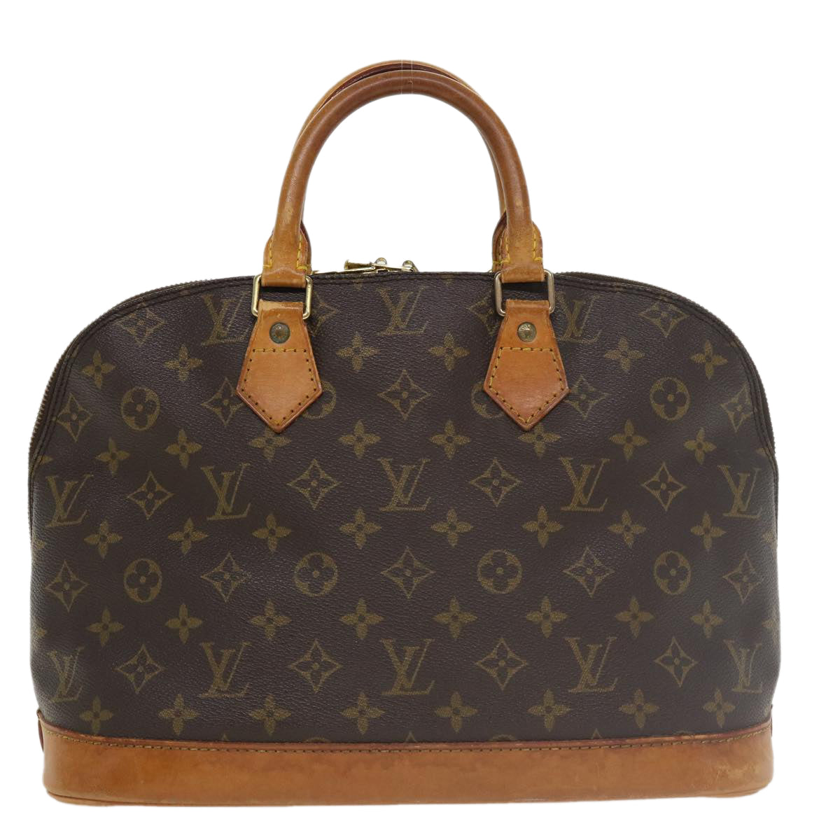 LOUIS VUITTON Monogram Alma Hand Bag M51130 LV Auth rd4016