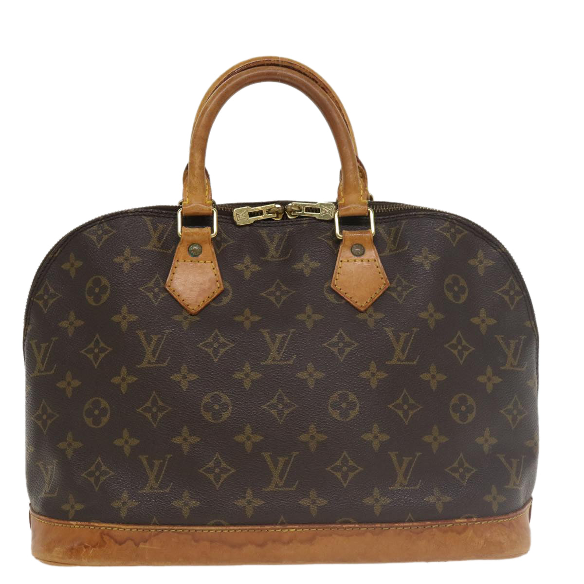 LOUIS VUITTON Monogram Alma Hand Bag M51130 LV Auth rd4016