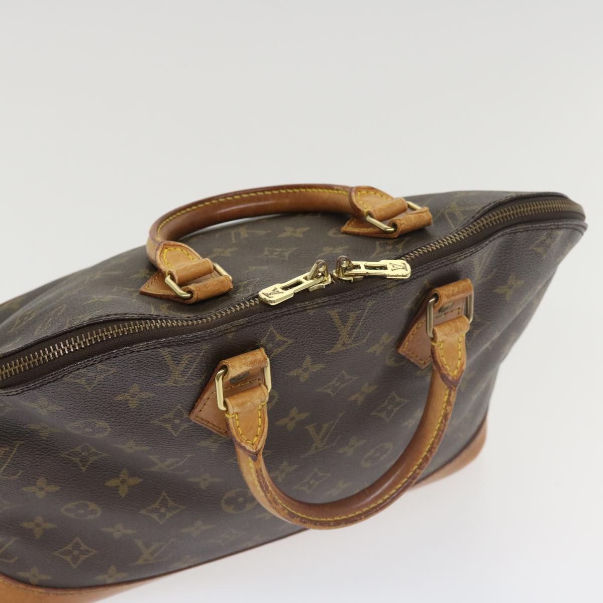 LOUIS VUITTON Monogram Alma Hand Bag M51130 LV Auth rd4016