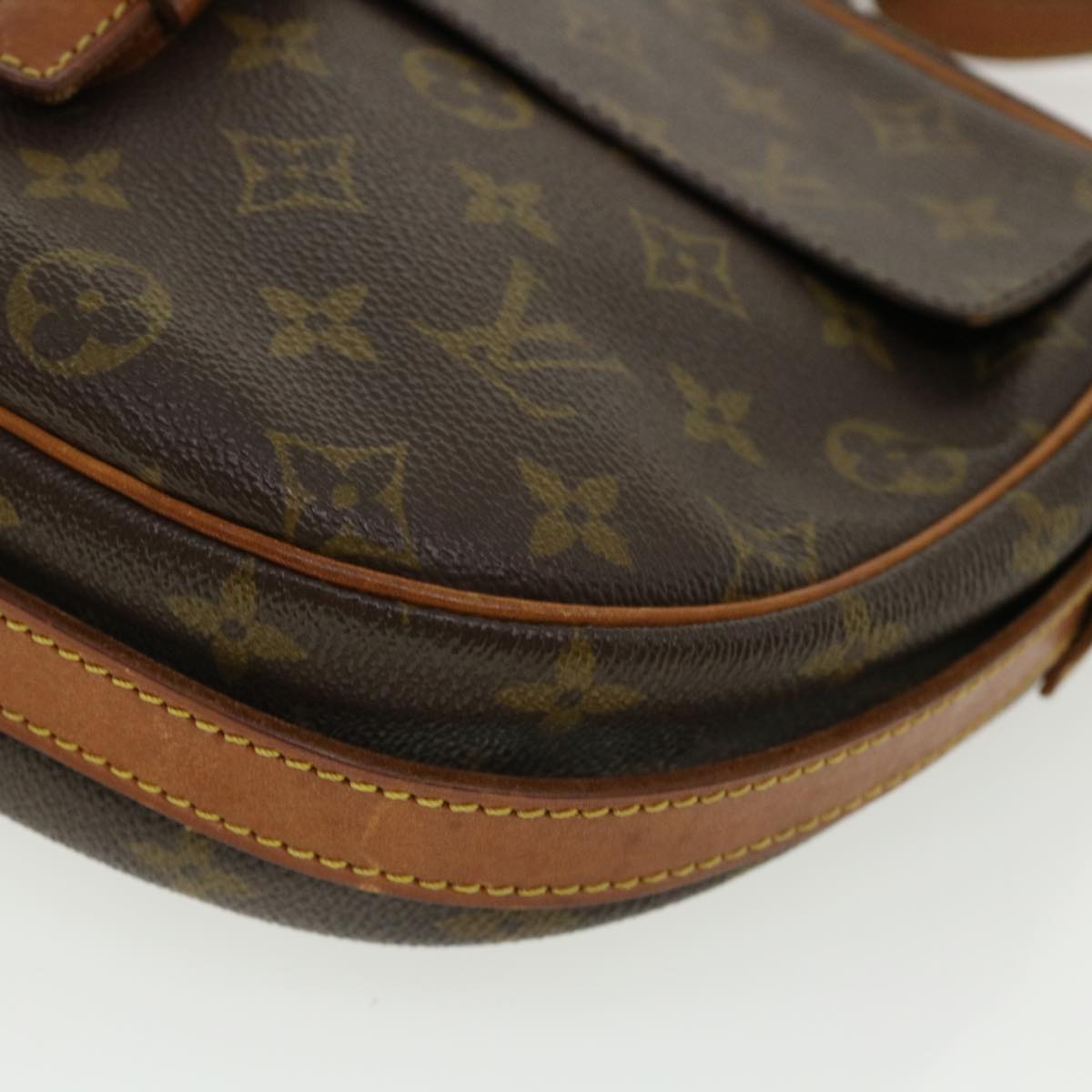 LOUIS VUITTON Monogram Jeune Fille MM Shoulder Bag Vintage M51226 LV Auth rd4023