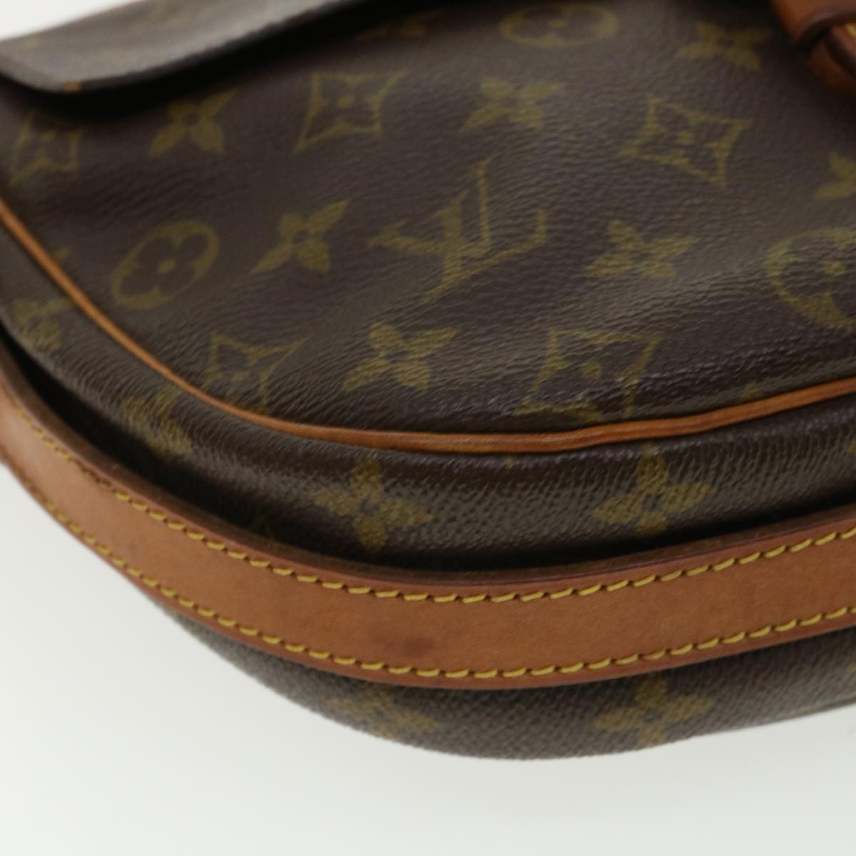 LOUIS VUITTON Monogram Jeune Fille MM Shoulder Bag Vintage M51226 LV Auth rd4023