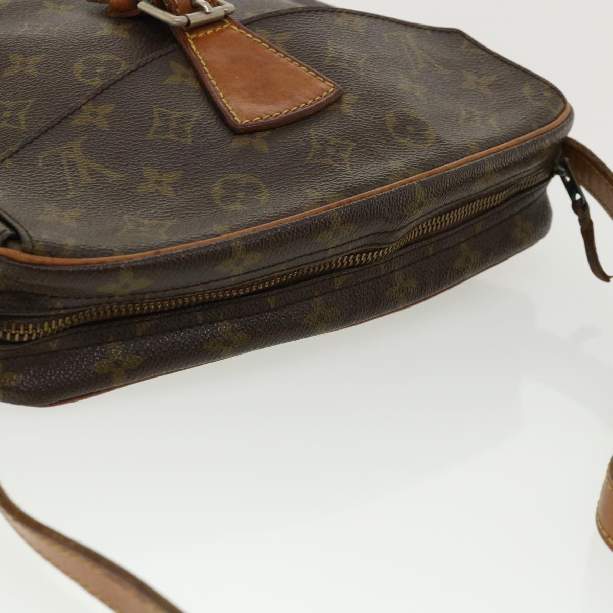 LOUIS VUITTON Monogram Jeune Fille MM Shoulder Bag Vintage M51226 LV Auth rd4023