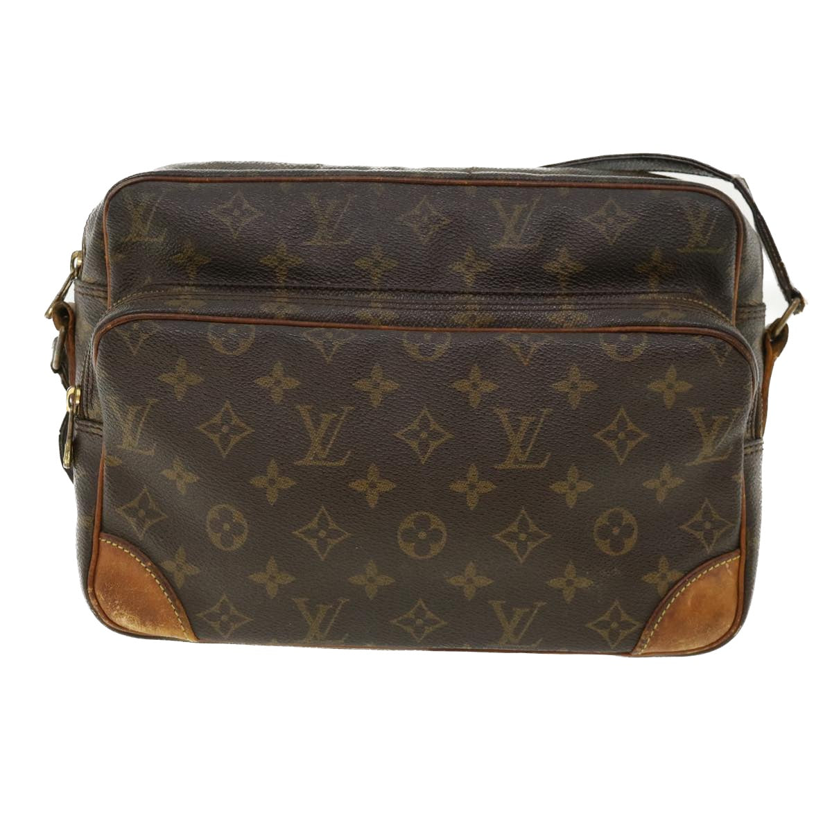 LOUIS VUITTON Monogram Nile Shoulder Bag M45244 LV Auth rd4037