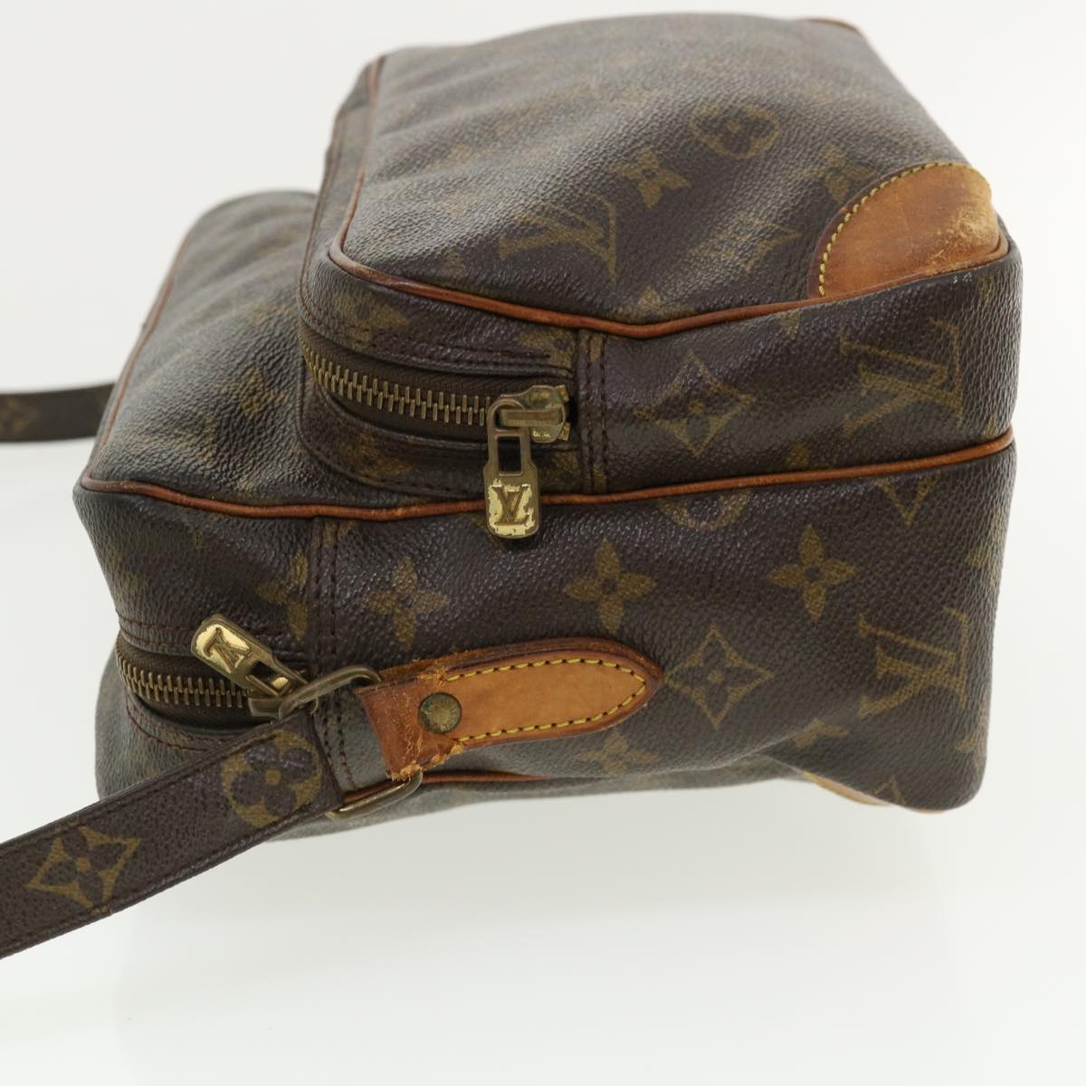 LOUIS VUITTON Monogram Nile Shoulder Bag M45244 LV Auth rd4037