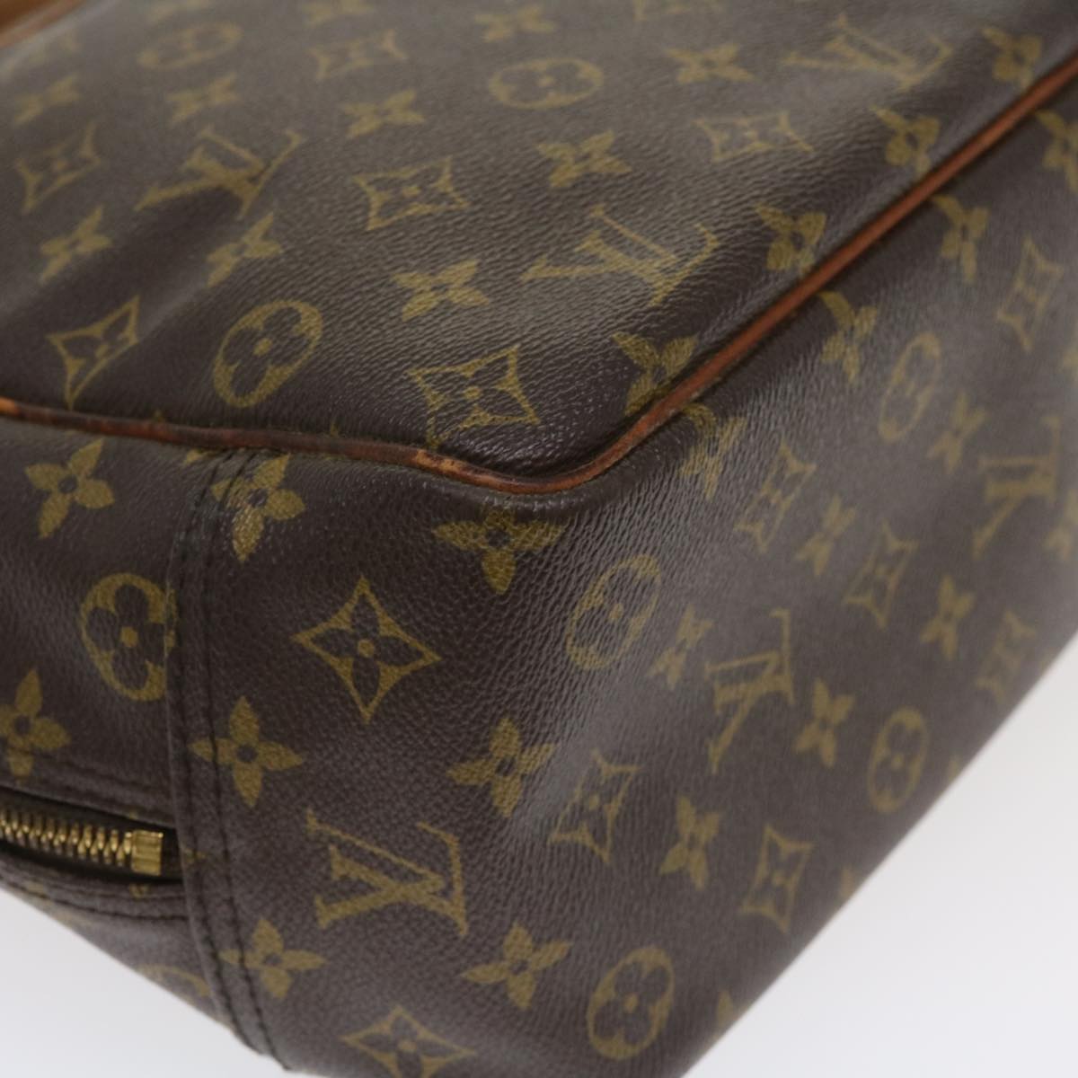 LOUIS VUITTON Monogram Deauville Hand Bag M47270 LV Auth rd4043