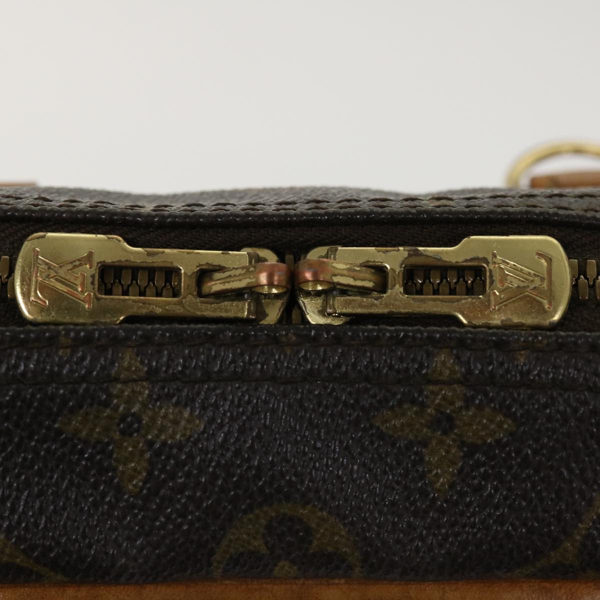 LOUIS VUITTON Monogram Deauville Hand Bag M47270 LV Auth rd4043