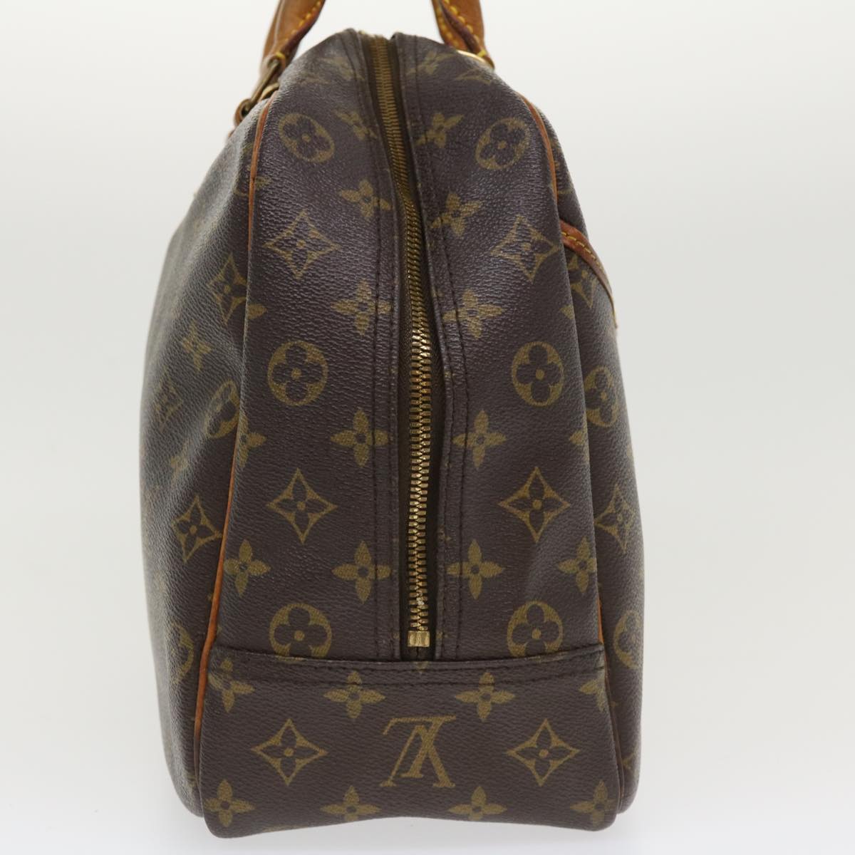 LOUIS VUITTON Monogram Deauville Hand Bag M47270 LV Auth rd4043