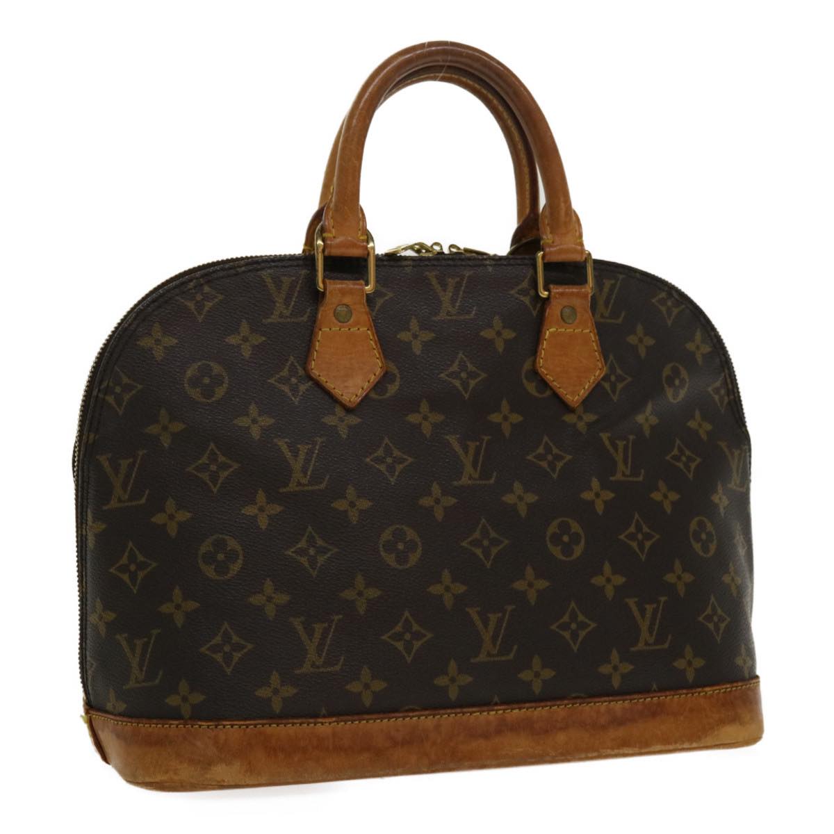 LOUIS VUITTON Monogram Alma Hand Bag M51130 LV Auth rd4045