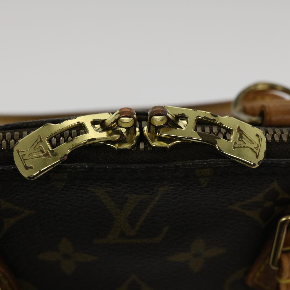 LOUIS VUITTON Monogram Alma Hand Bag M51130 LV Auth rd4045