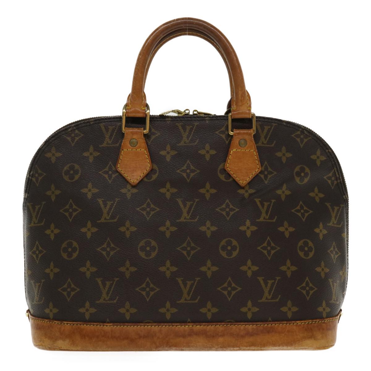 LOUIS VUITTON Monogram Alma Hand Bag M51130 LV Auth rd4045