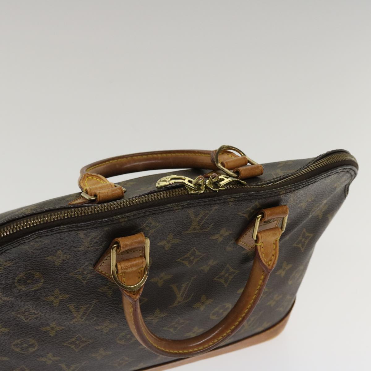 LOUIS VUITTON Monogram Alma Hand Bag M51130 LV Auth rd4045