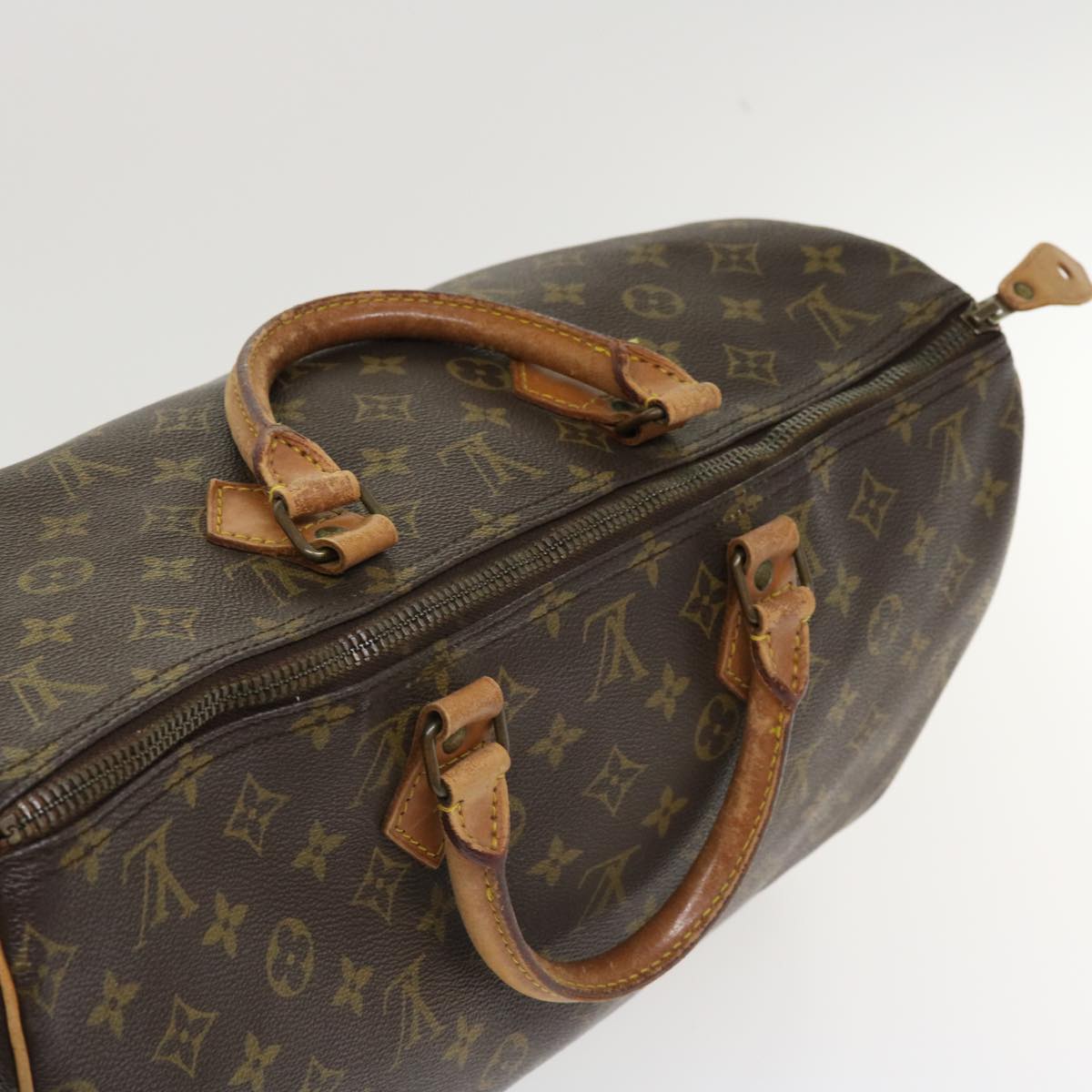 LOUIS VUITTON Monogram Speedy 40 Hand Bag M41522 LV Auth rd4055