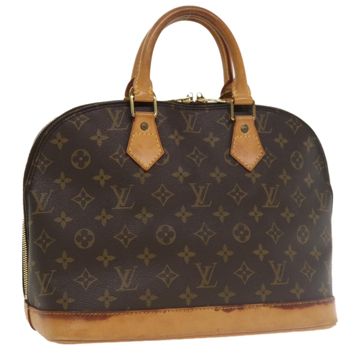 LOUIS VUITTON Monogram Alma Hand Bag M51130 LV Auth rd4060