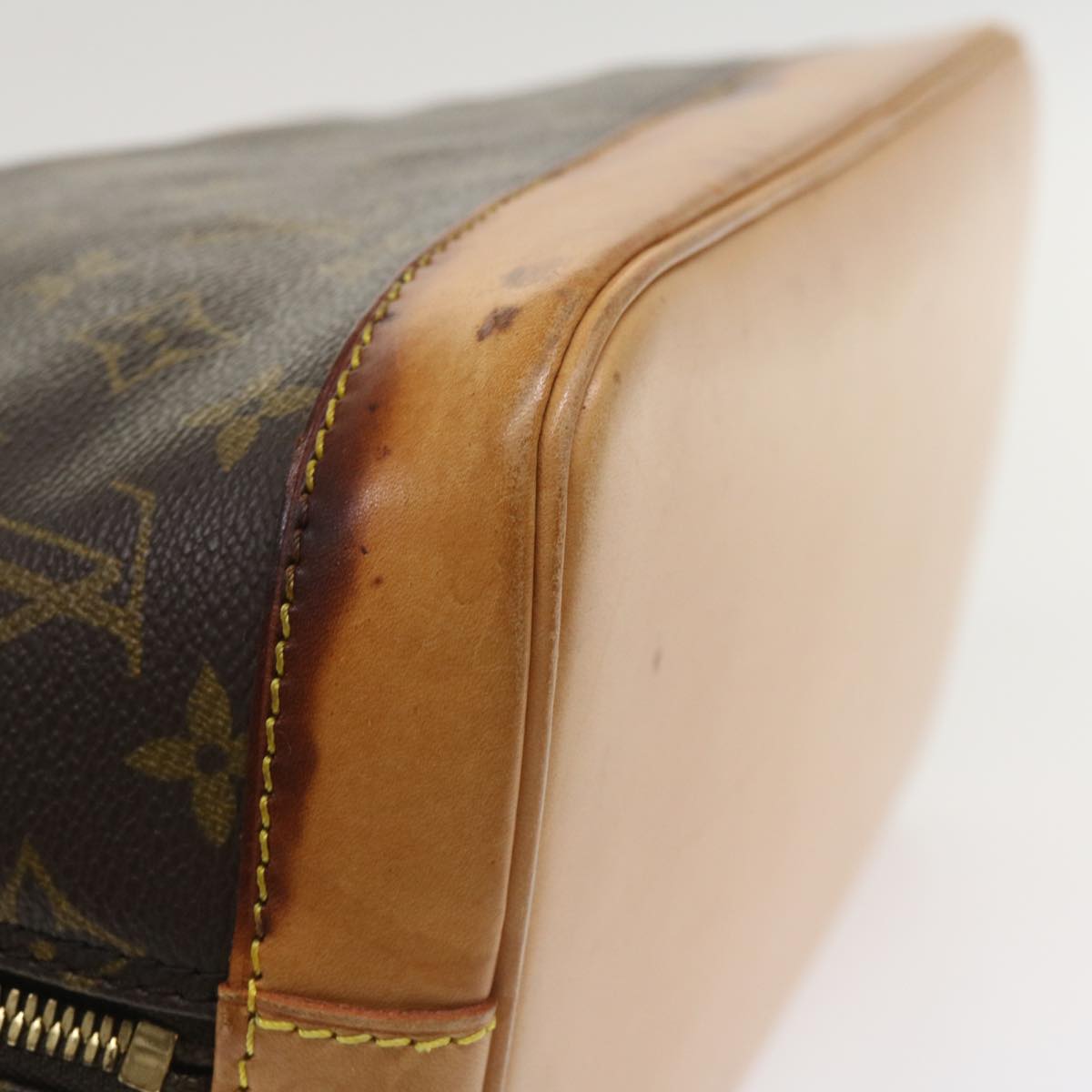 LOUIS VUITTON Monogram Alma Hand Bag M51130 LV Auth rd4060