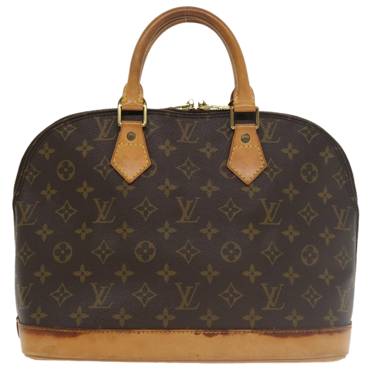 LOUIS VUITTON Monogram Alma Hand Bag M51130 LV Auth rd4060