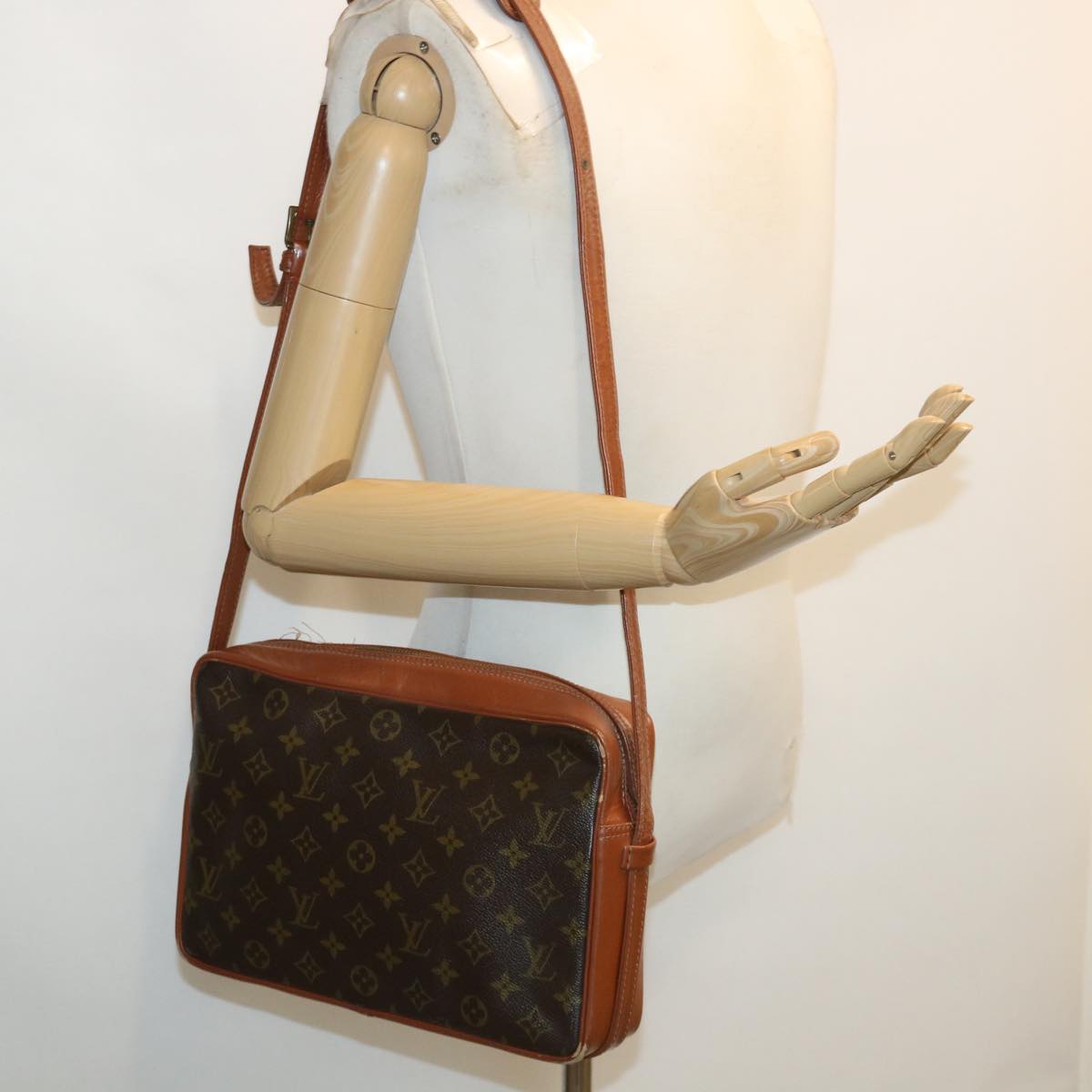 LOUIS VUITTON Monogram Sac Bandouliere Shoulder Bag Vintage M51364 Auth rd4073