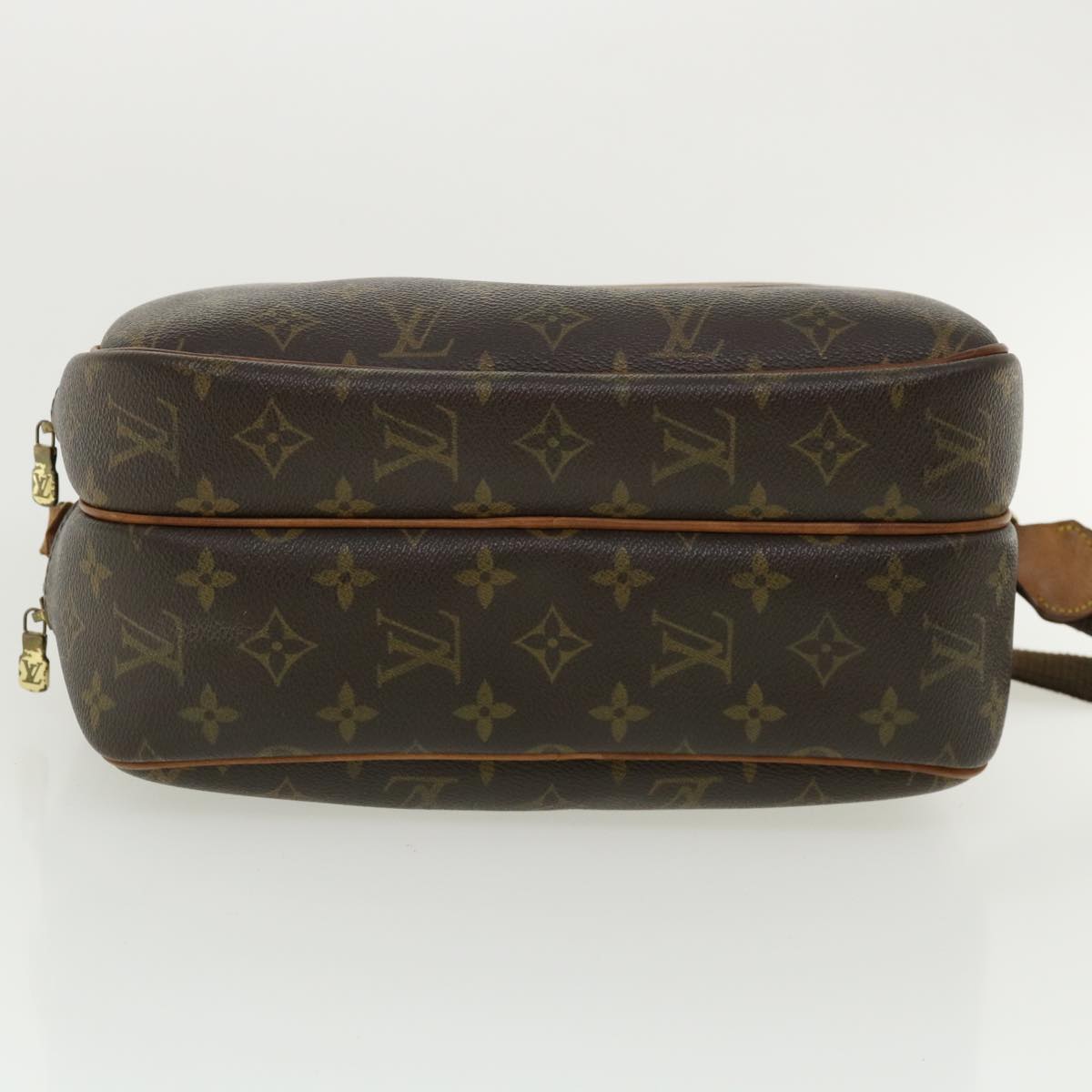 LOUIS VUITTON Monogram Reporter PM Shoulder Bag M45254 LV Auth rd4078