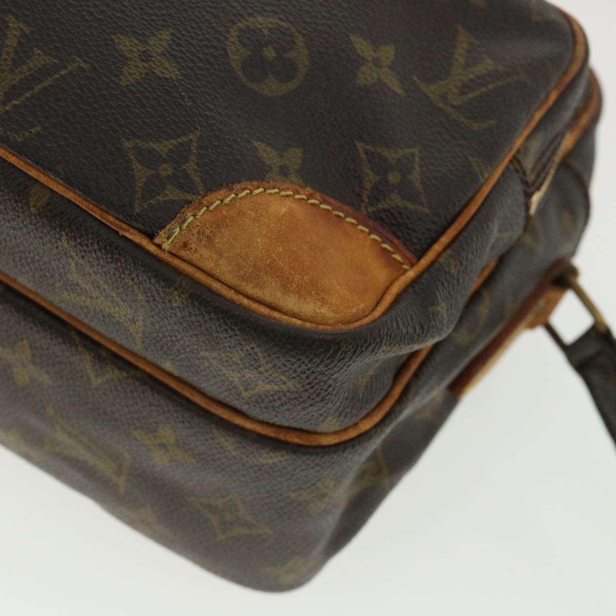 LOUIS VUITTON Monogram Nile Shoulder Bag M45244 LV Auth rd4083