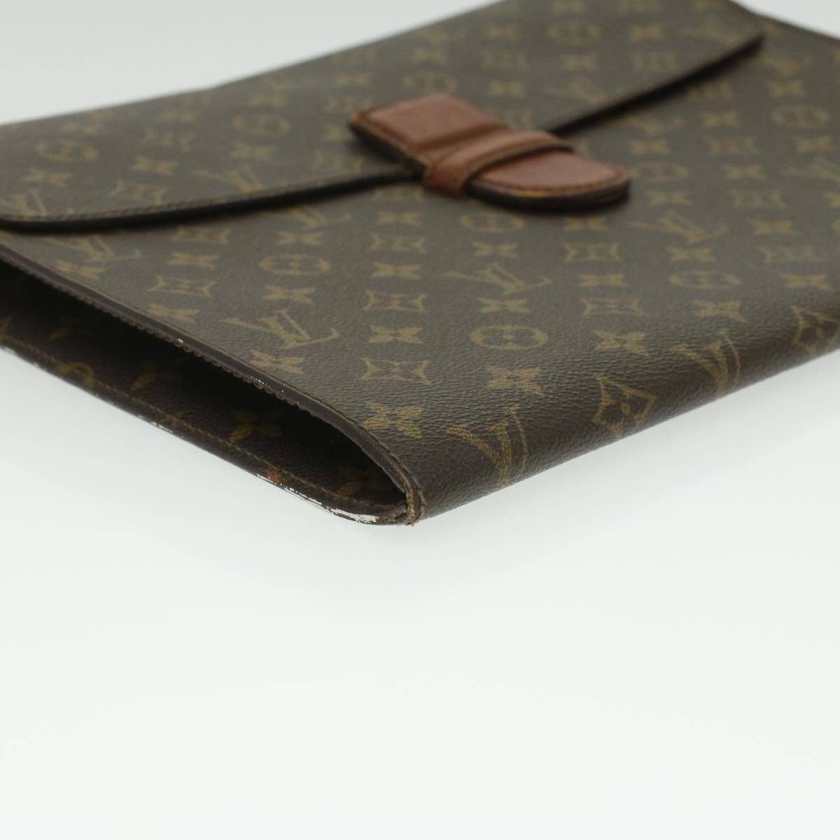 LOUIS VUITTON Monogram Posh Ministor Briefcase M53445 LV Auth rd4087