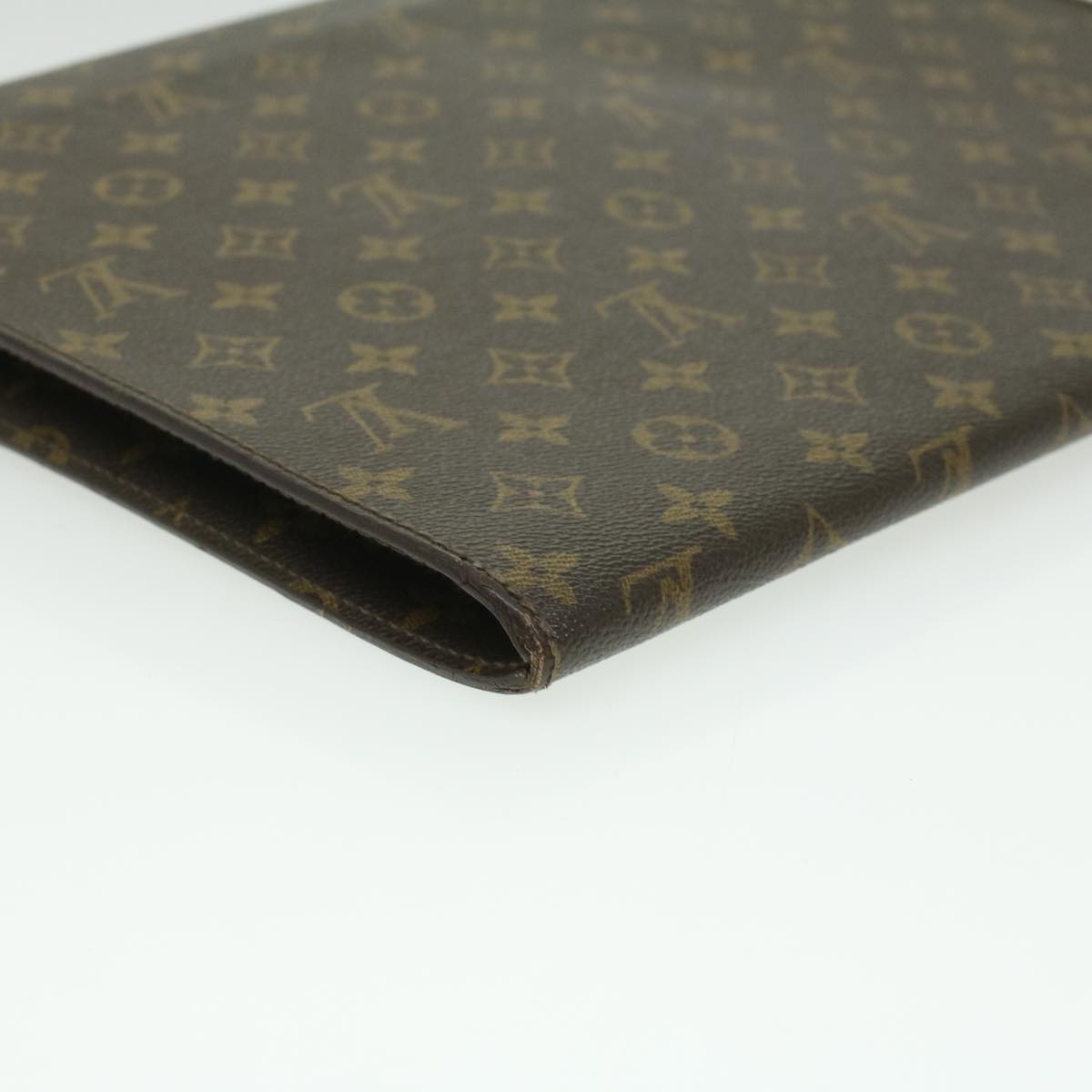 LOUIS VUITTON Monogram Posh Ministor Briefcase M53445 LV Auth rd4087