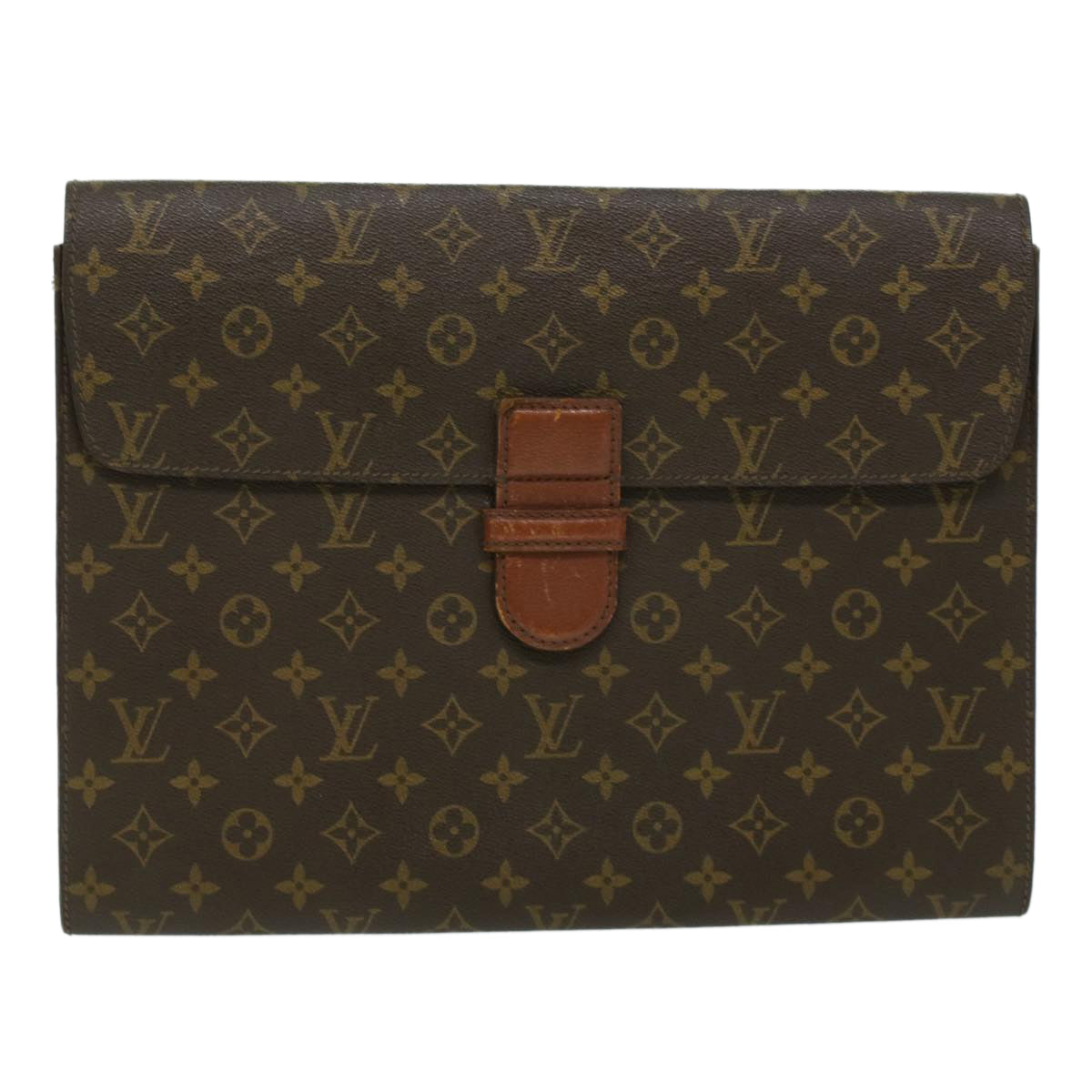 LOUIS VUITTON Monogram Posh Ministor Briefcase M53445 LV Auth rd4087