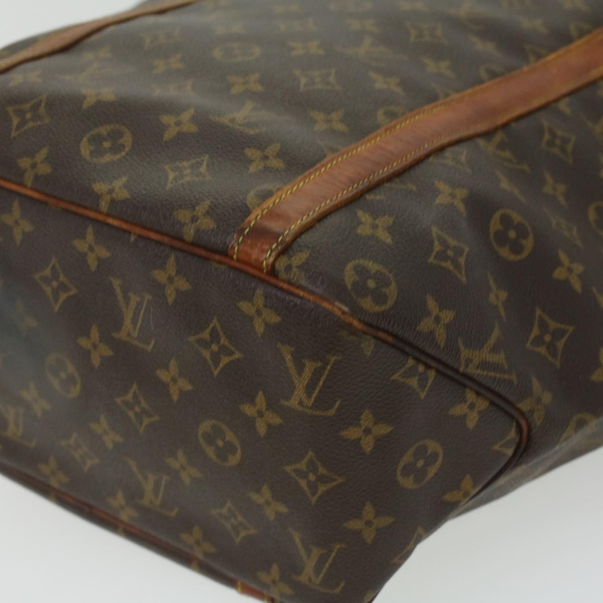 LOUIS VUITTON Monogram Sac Shopping Tote Bag M51108 LV Auth rd4088