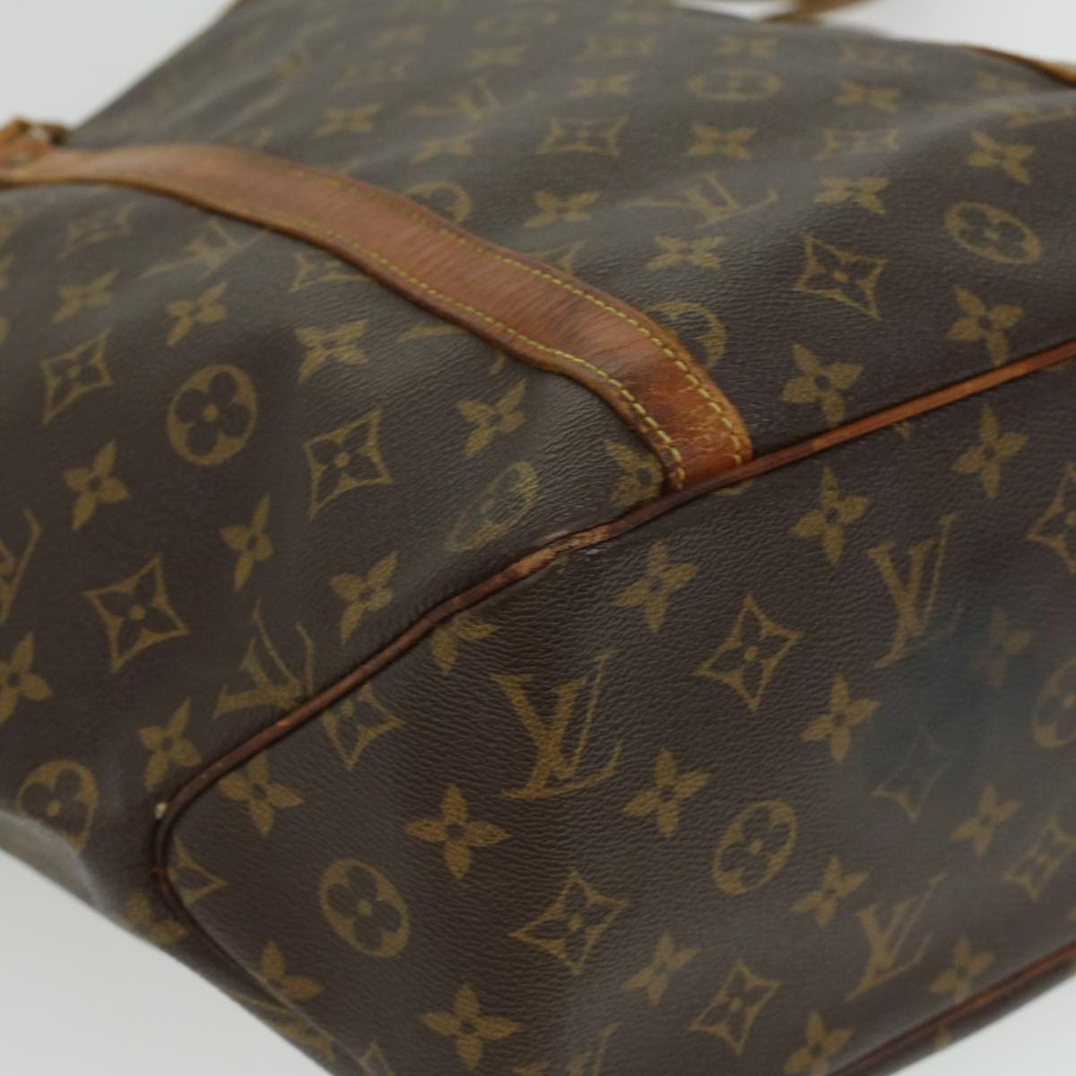 LOUIS VUITTON Monogram Sac Shopping Tote Bag M51108 LV Auth rd4088