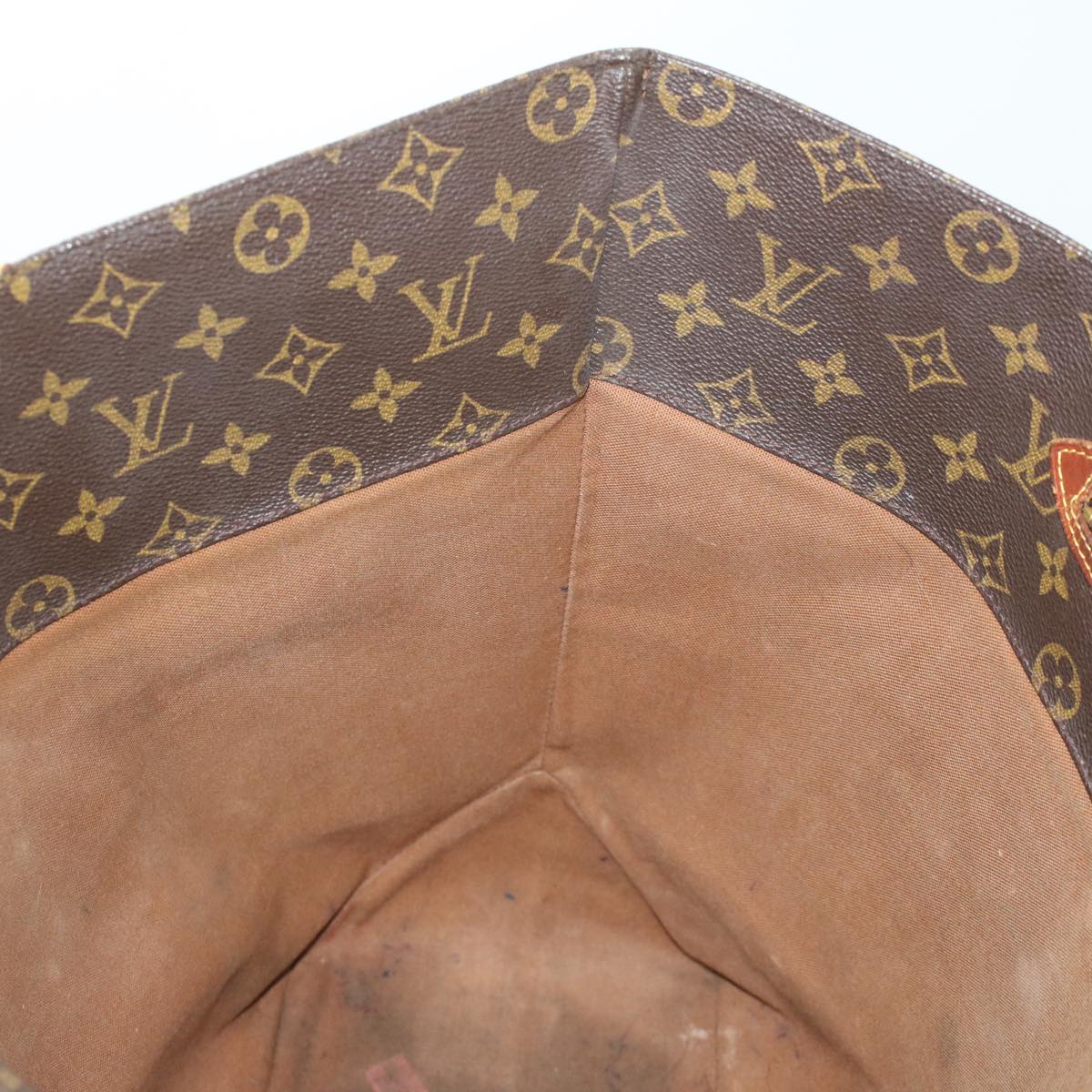 LOUIS VUITTON Monogram Sac Shopping Tote Bag M51108 LV Auth rd4088