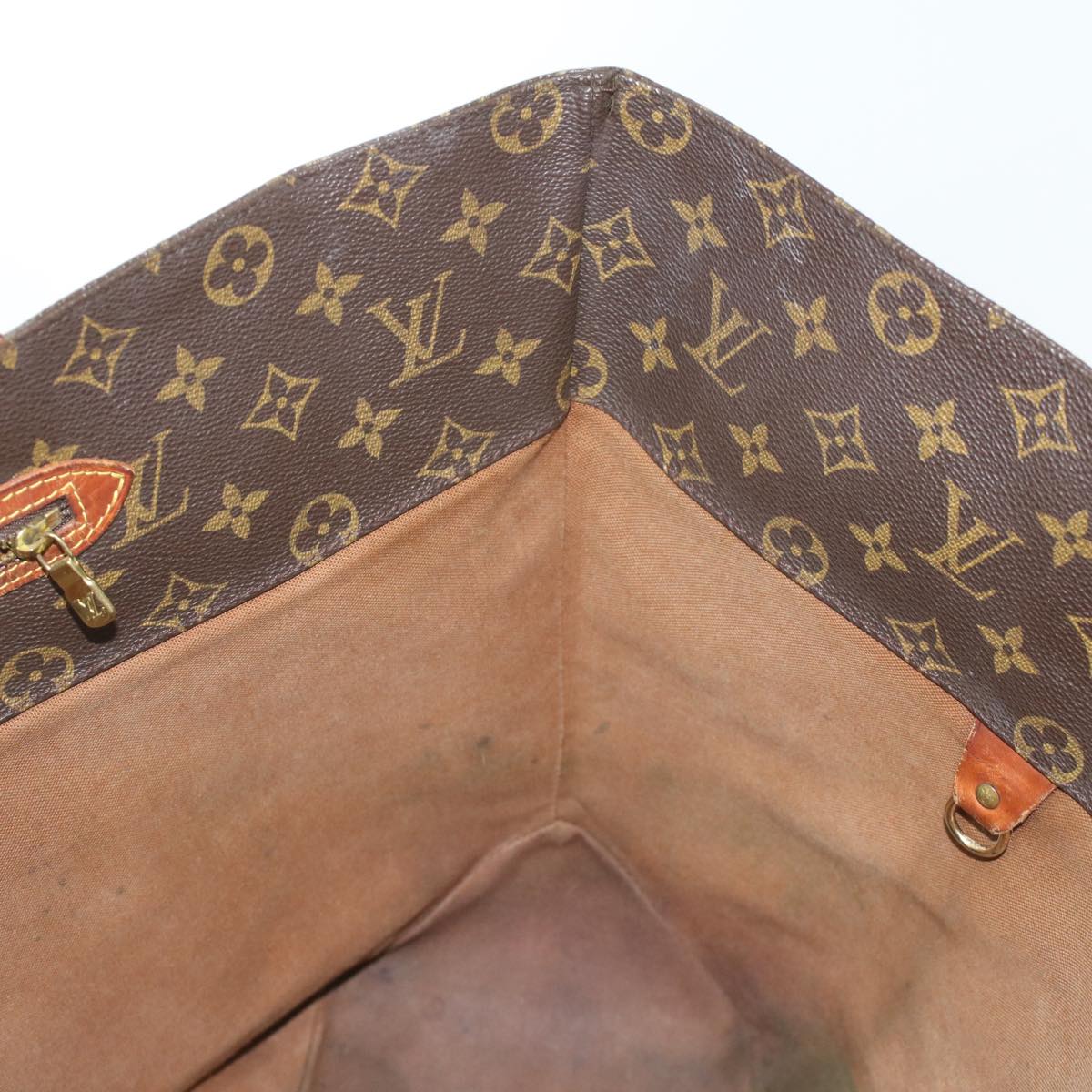 LOUIS VUITTON Monogram Sac Shopping Tote Bag M51108 LV Auth rd4088