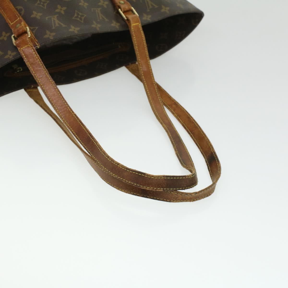 LOUIS VUITTON Monogram Sac Shopping Tote Bag M51108 LV Auth rd4088