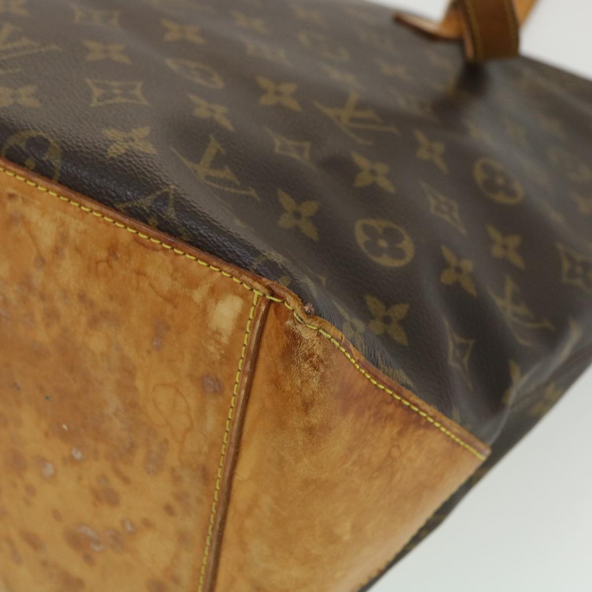 LOUIS VUITTON Monogram Cabas Mezzo Tote Bag M51151 LV Auth rd4089