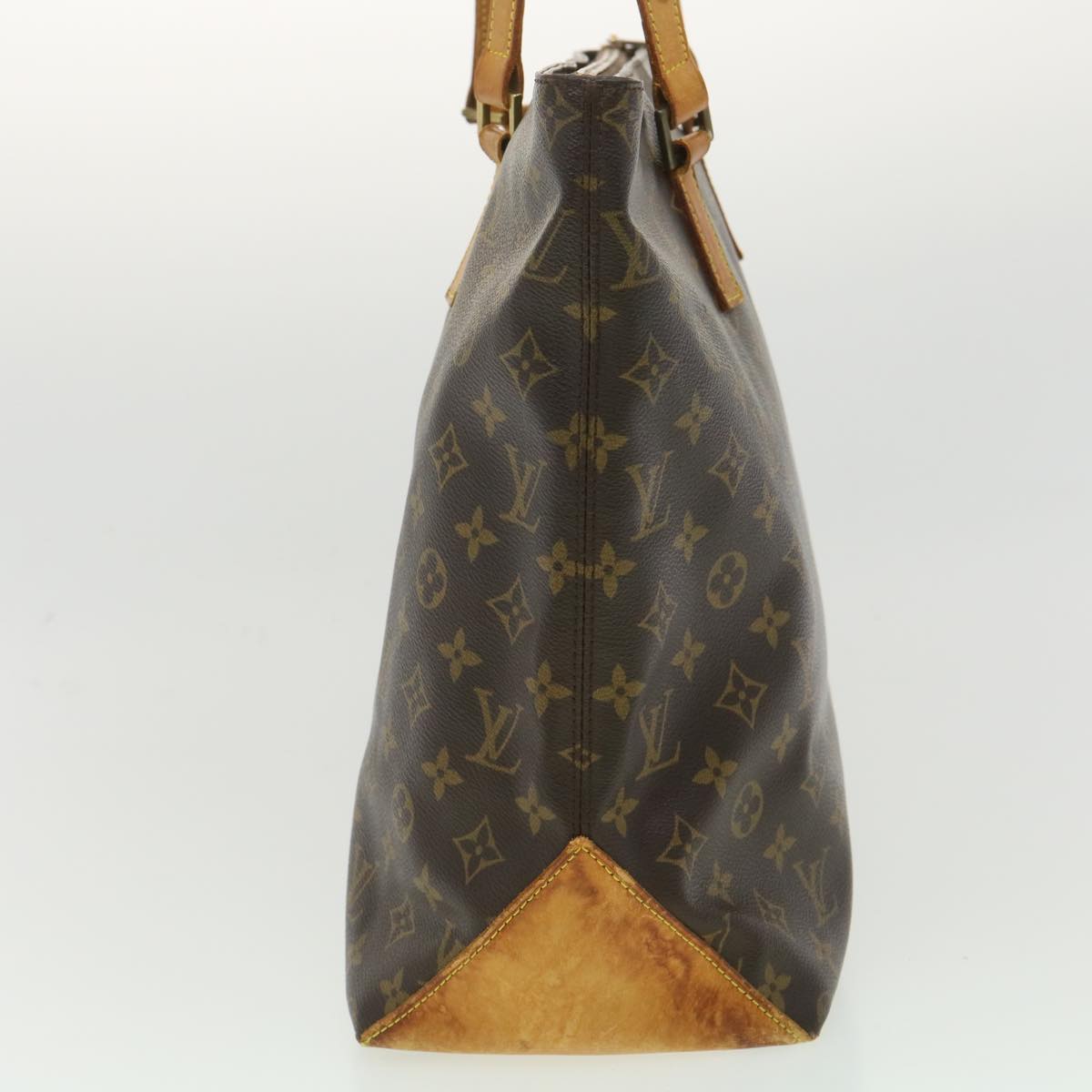 LOUIS VUITTON Monogram Cabas Mezzo Tote Bag M51151 LV Auth rd4089